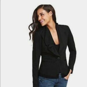 CAbi Women's Absolute Black Blazer Style #911 Medium